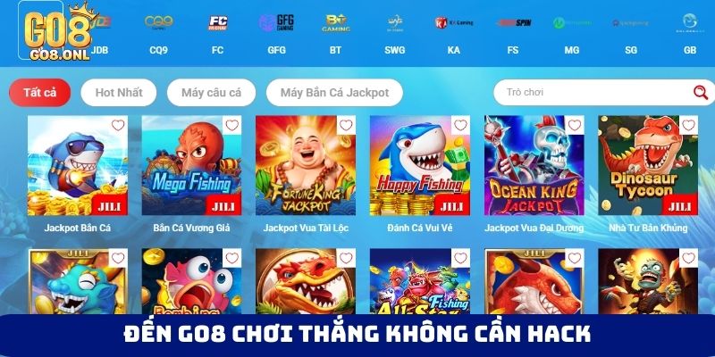 Đến Go8 chơi thắng không cần hack